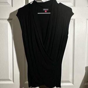 Chico's Black Draped Top